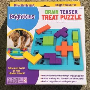Brain Teaser Treat Puzzle Dog Toy New